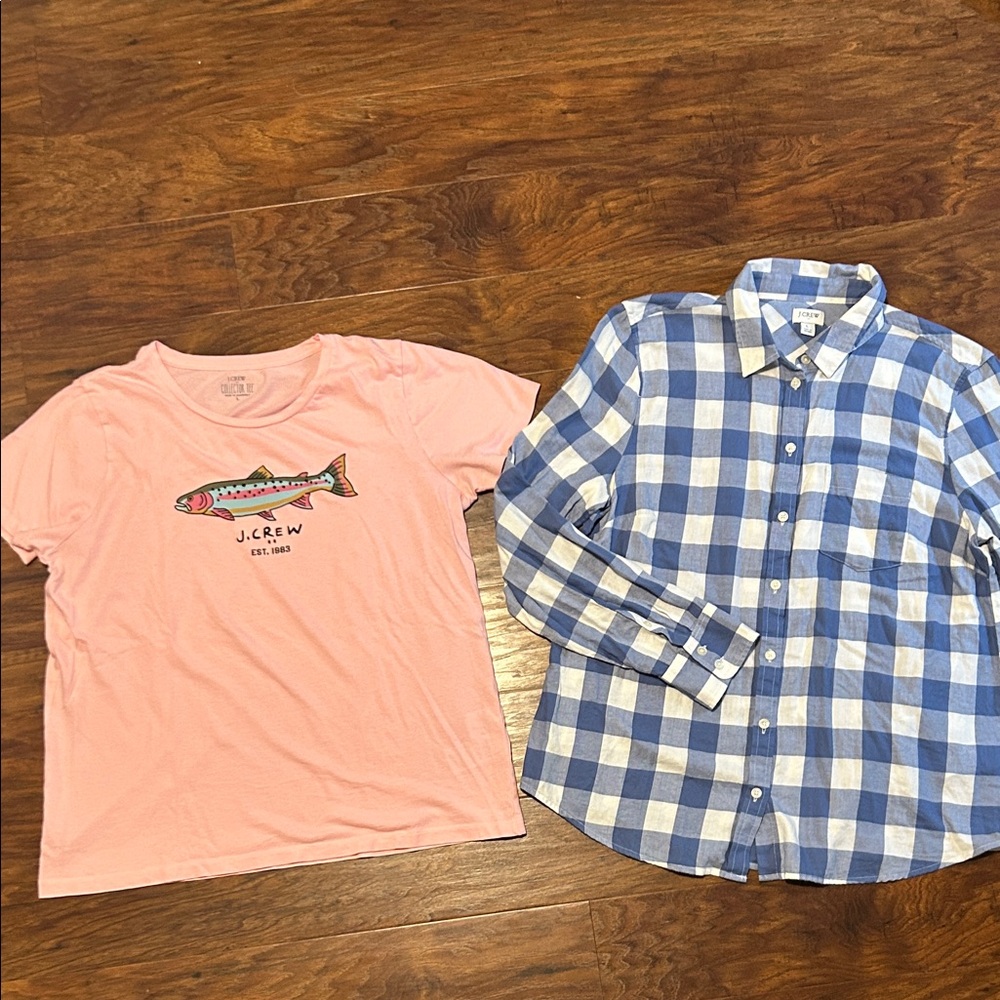 J Crew Women’s Large Shirt Lot